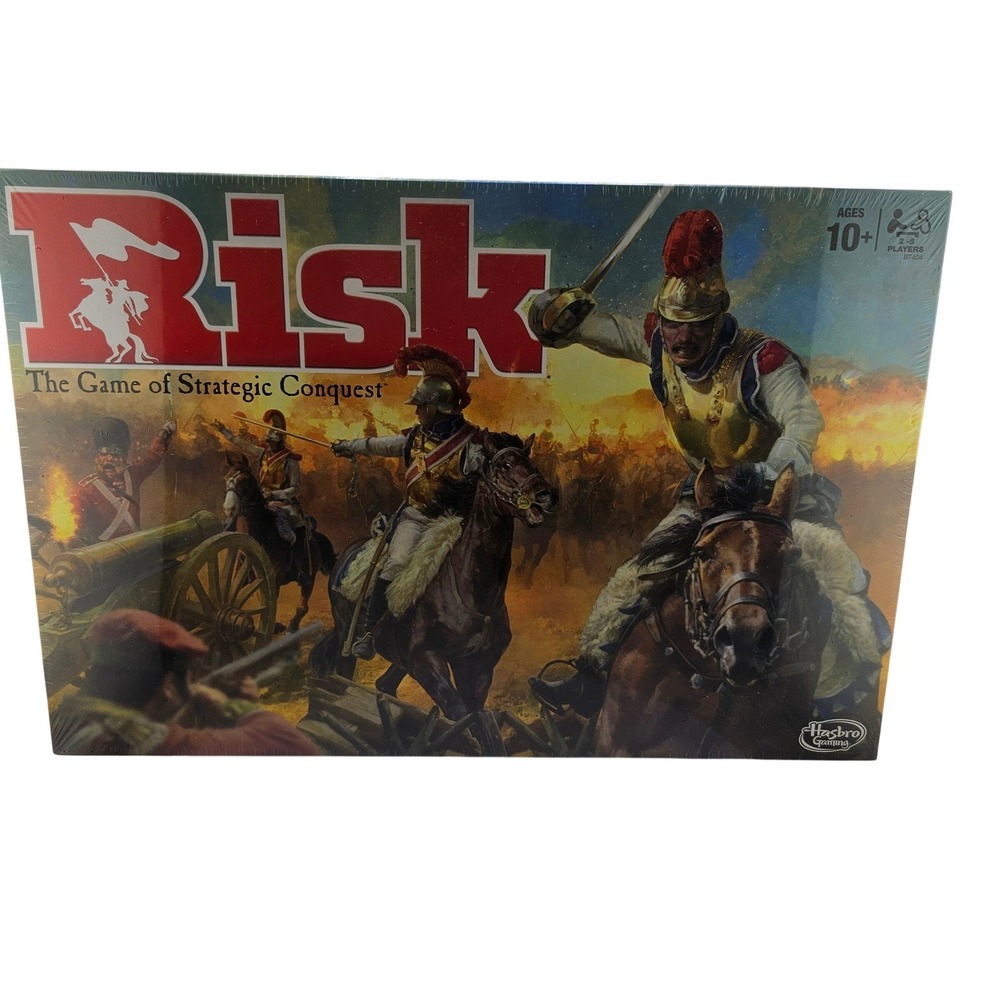 Risk The Game of Strategic Conquest Hasbro Board Game Ages 10+‎ New Sealed